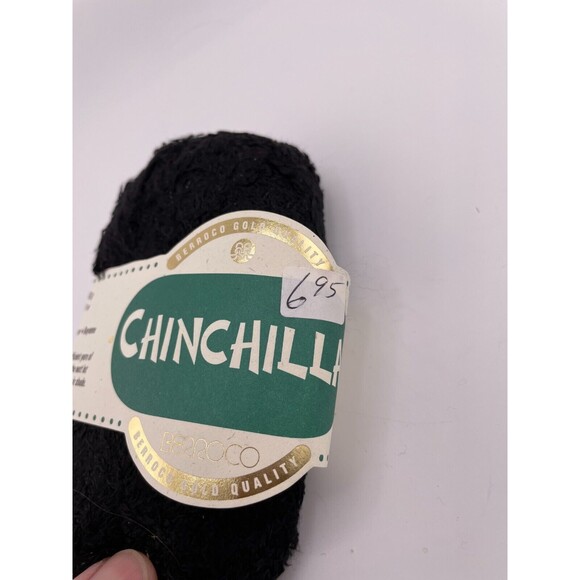 Cirular Knitting Needle Yarn Black Scarf Pattern Chincilla Color 5334 Lot 50 USA - Picture 5 of 6